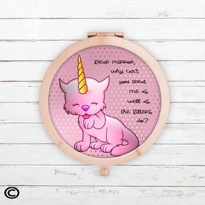 Funny Motivational Compact Mirrors